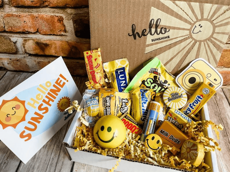 sunshine gift box