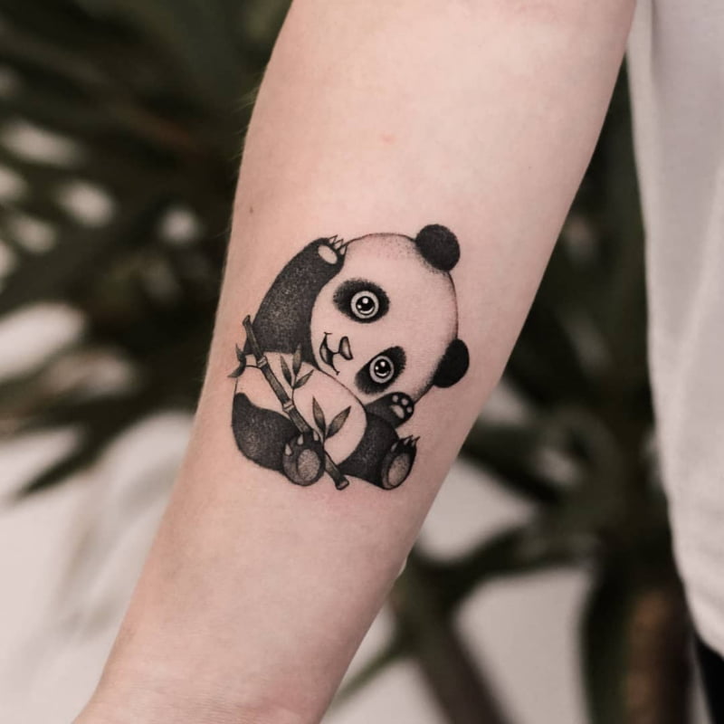50 Amazing Panda Tattoos with Meaning  Body Art Guru