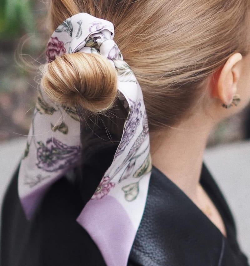 Ways To Wear A Scarf In Hair