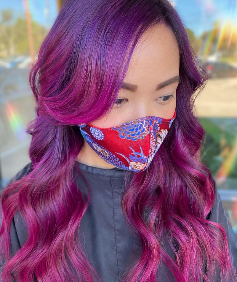 Sexy Purple Hair Color Ideas To Try - WomenSew