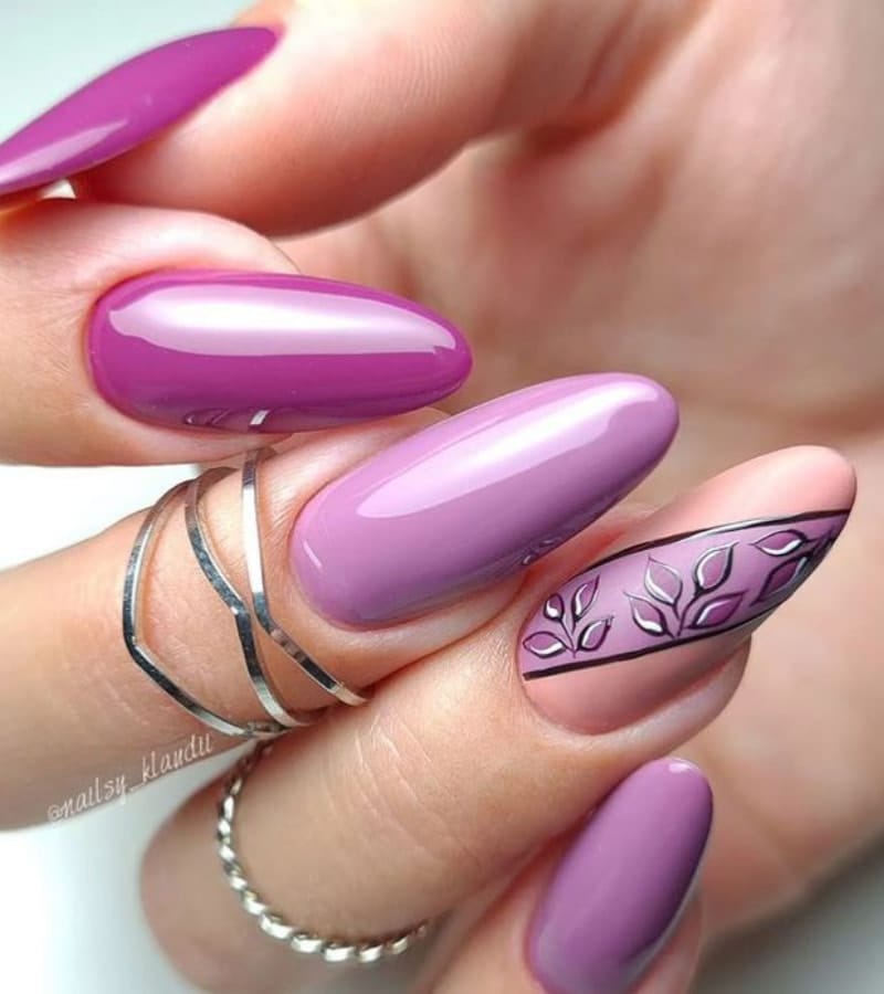 Pink Almond Nails Ideas