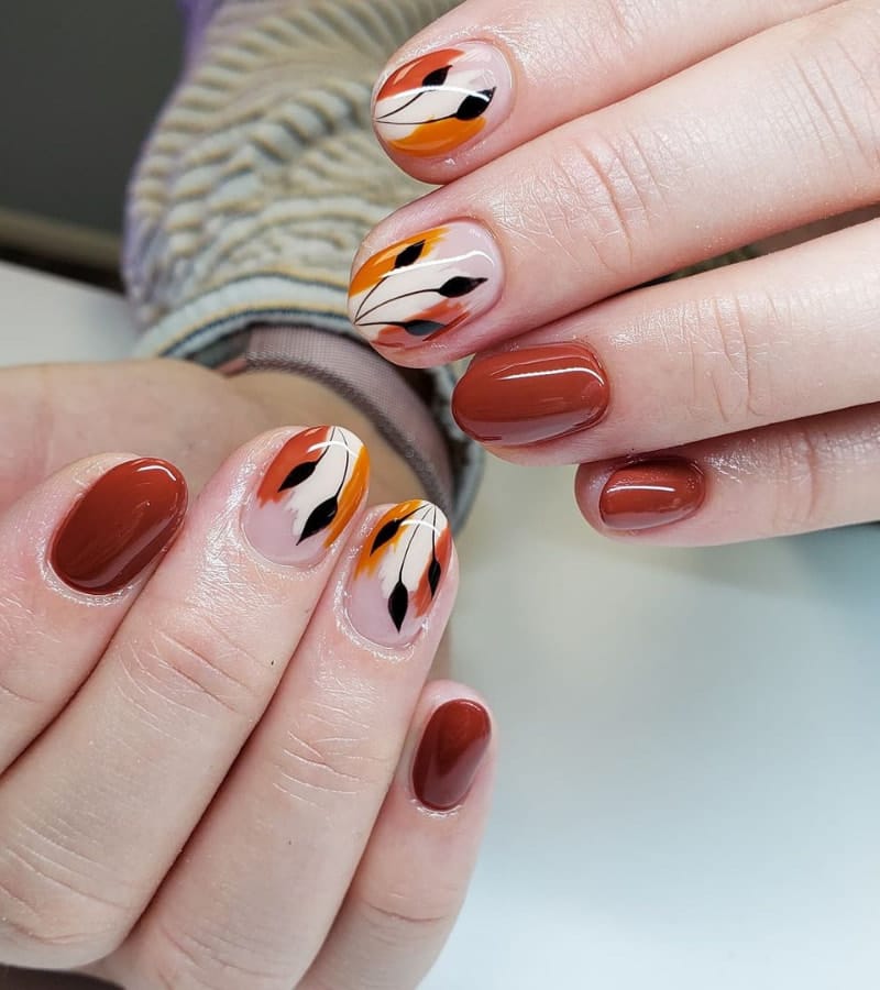 Thanksgiving Nail inspo