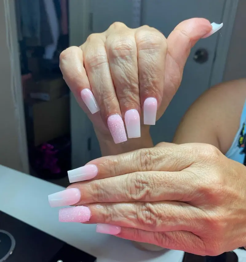 Pink Ombre Nail Art Ideas