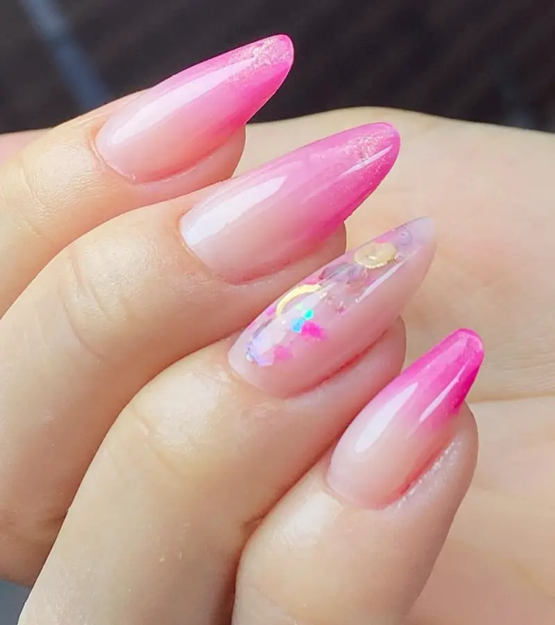 Pink Almond Nails Ideas