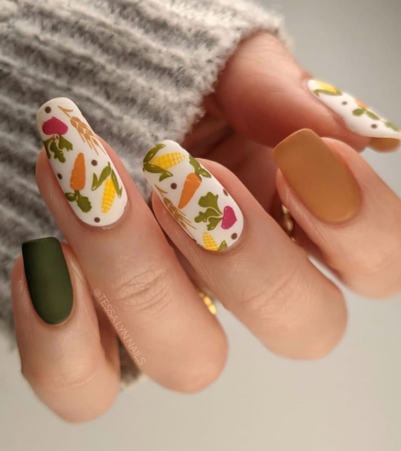 Thanksgiving Nail Art