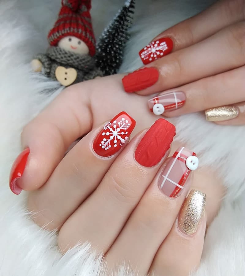 Christmas Nail Ideas You’ll Definitely Need To Copy WomenSew