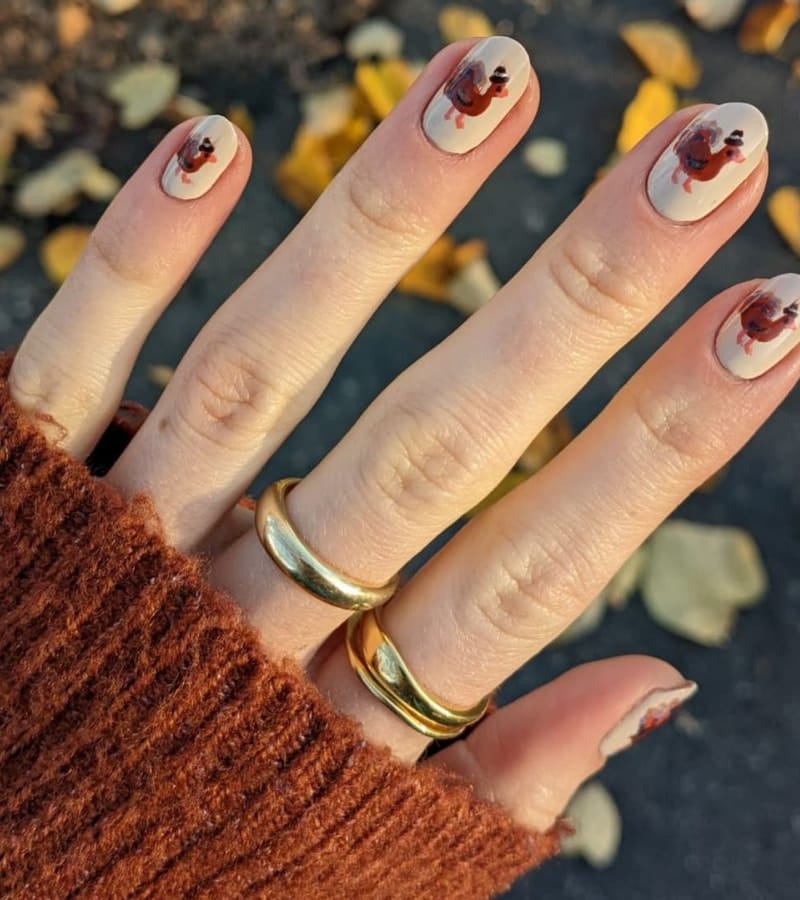 Thanksgiving Nail designs