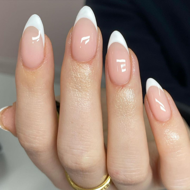 Almond Shaped French Nail Ideas