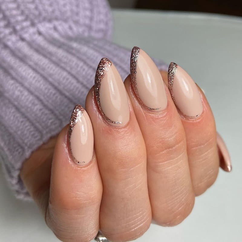 Almond Shaped French Nail Ideas