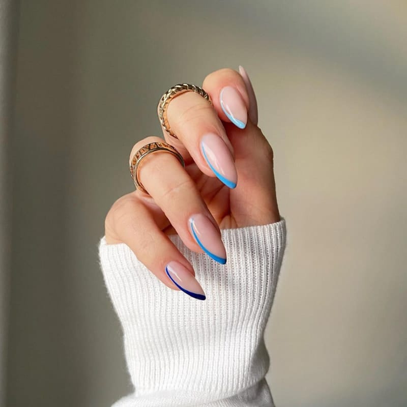 Almond Shaped French Nail Ideas