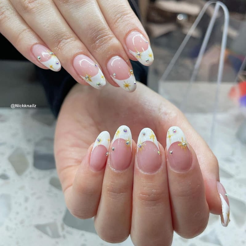 Almond Shaped French Nail Ideas