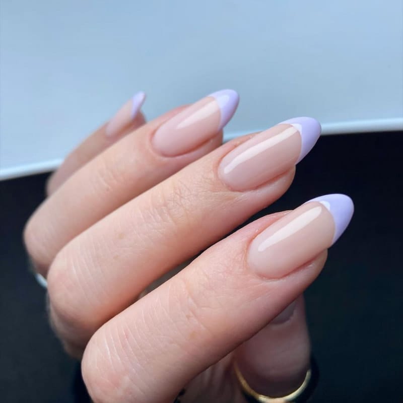 Almond Shaped French Nail Ideas