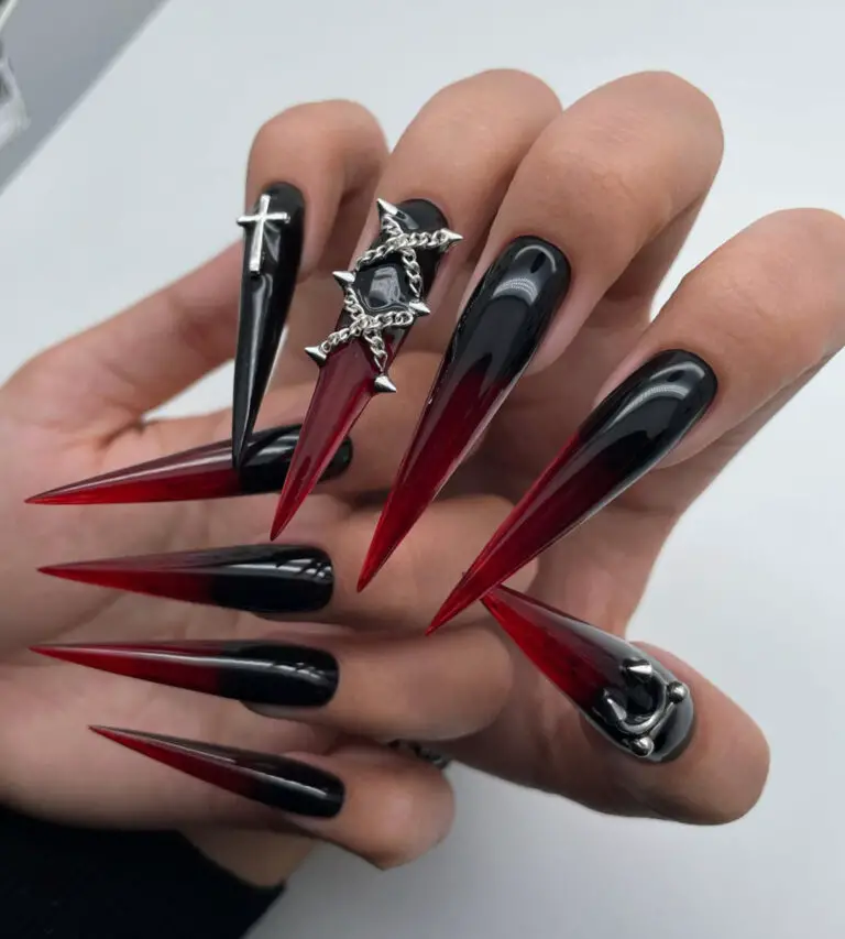 Dark Nail Ideas That You Can Do At Home - WomenSew