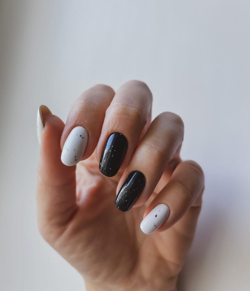 white nail