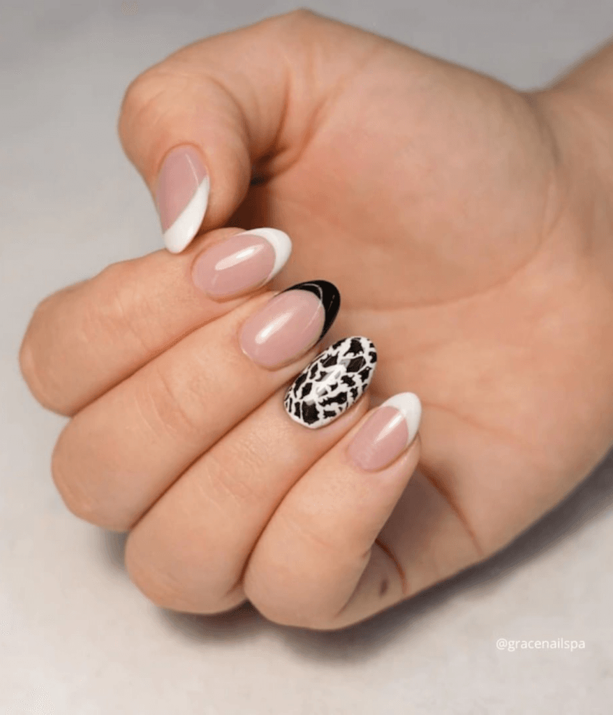 white nails