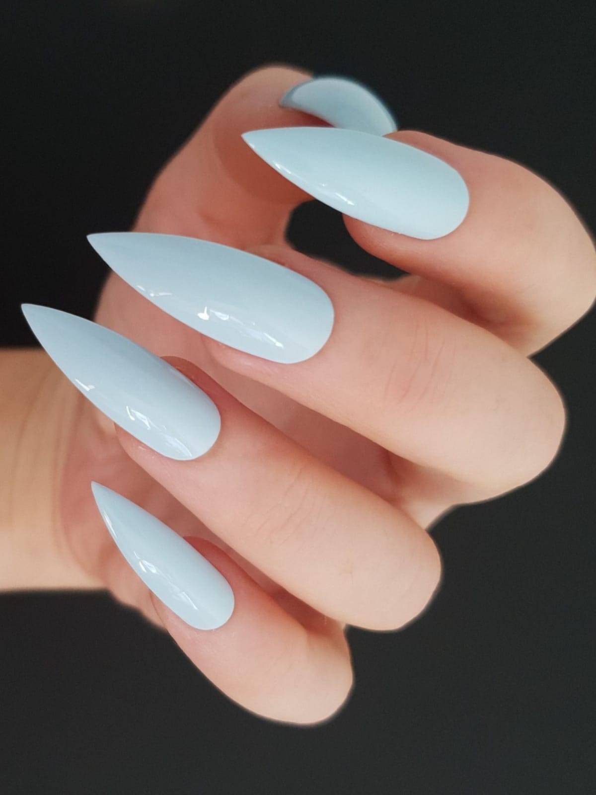 40 Delightful Blueberry Milk Nail Art Ideas To Try Womensew