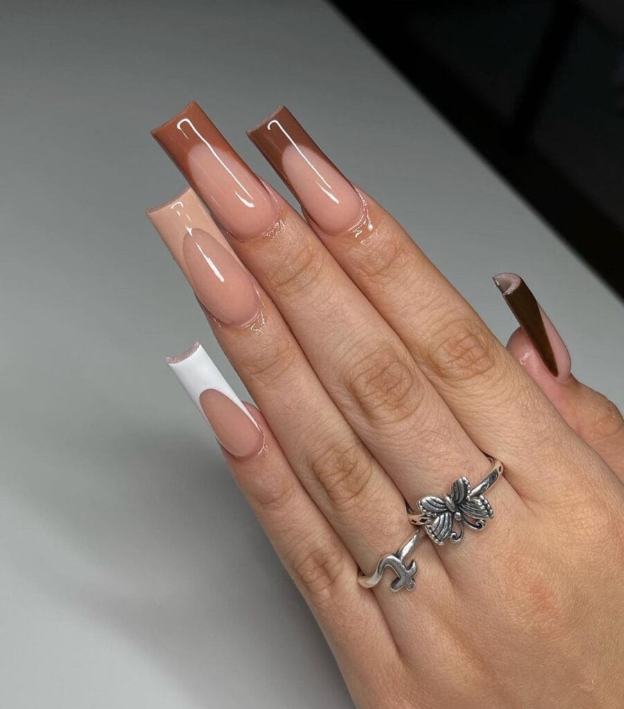 French Tip Fall Nail Ideas to Try