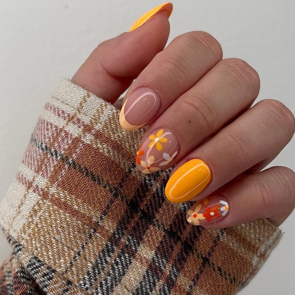 20+ Gorgeous Almond Fall Nail Ideas for a Chic Seasonal Look - WomenSew