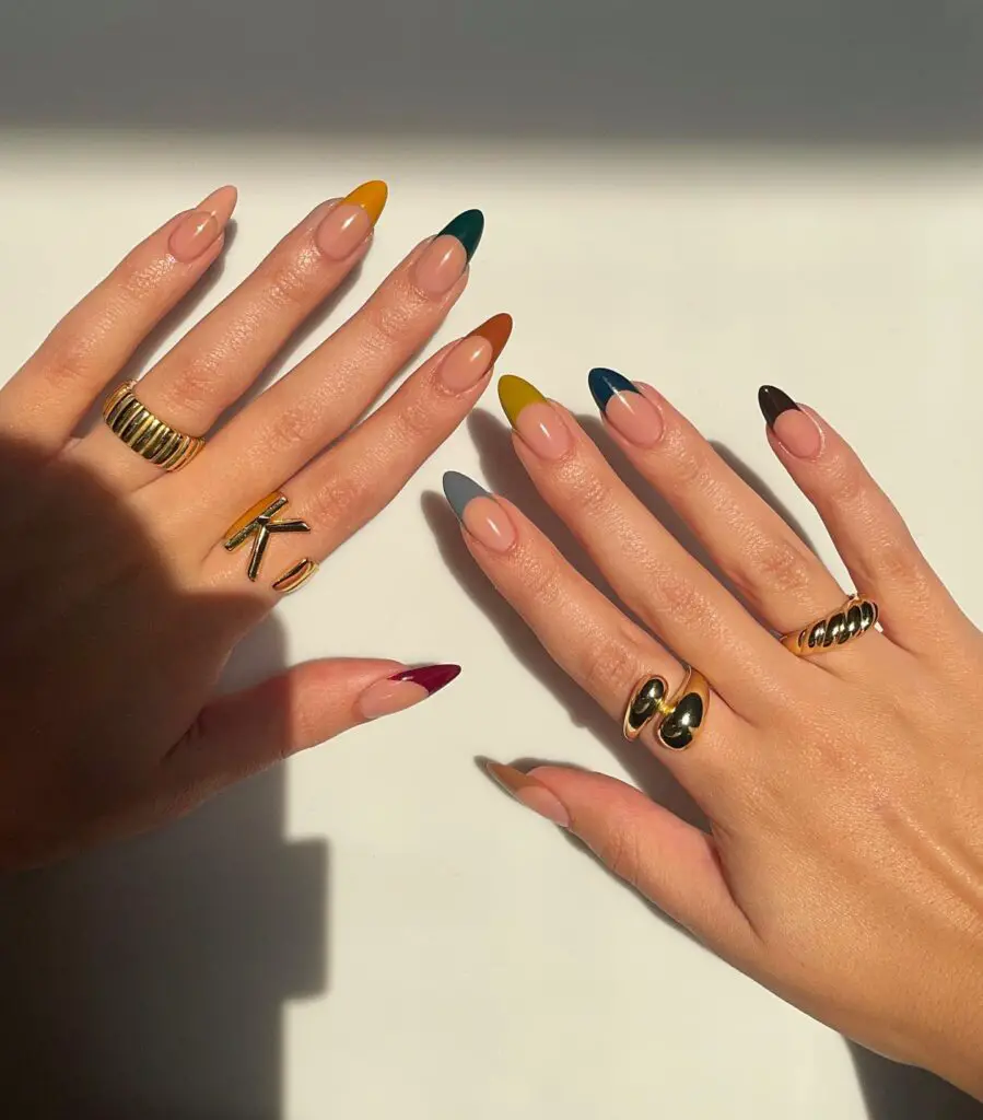 French Tip Fall Nail Ideas to Try