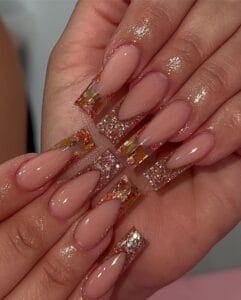 20+ Chic Square Fall Nail Ideas for Seasonal Glam - WomenSew