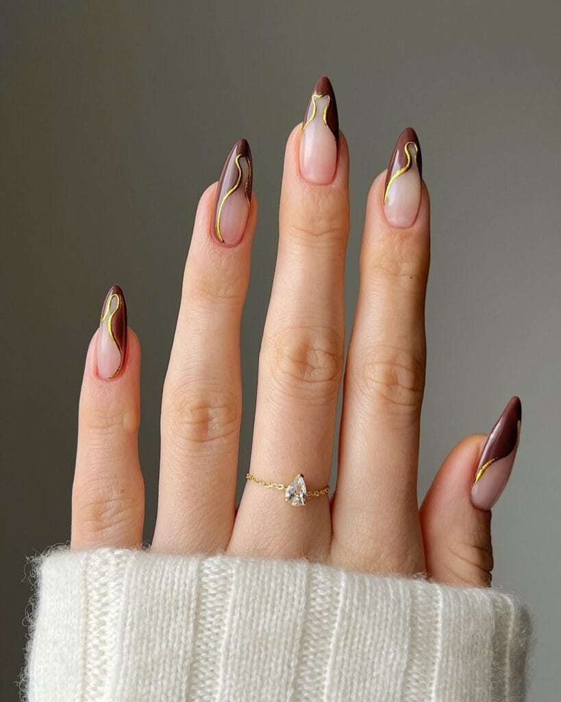 Almond Fall Nail Ideas