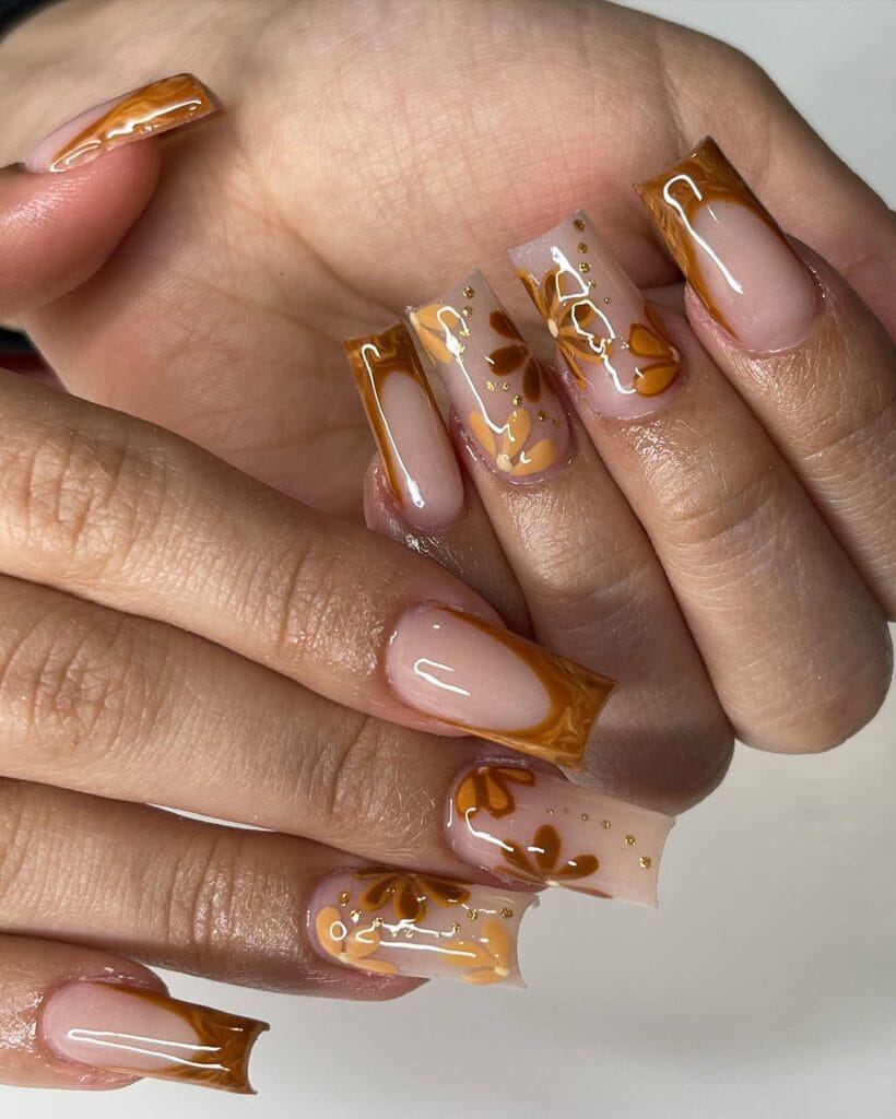 French Tip Fall Nail Ideas to Try