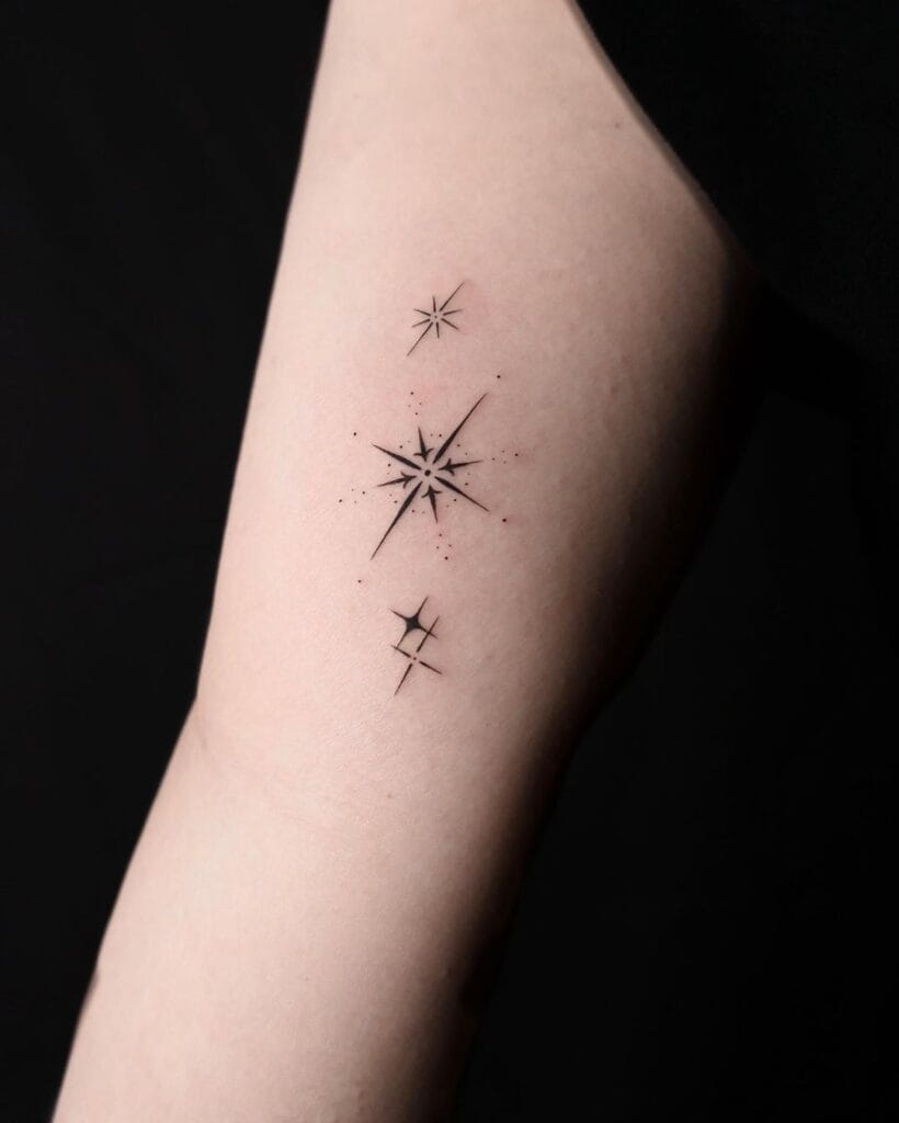 Mini Star Tattoo 