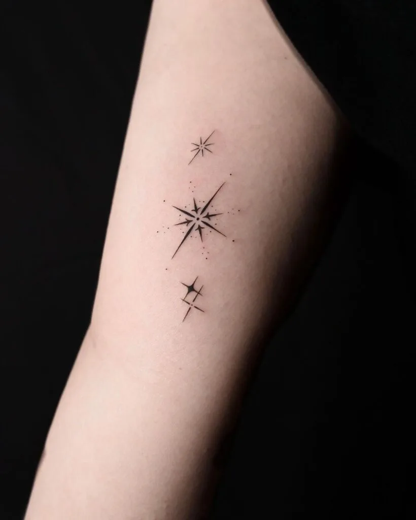 Mini Star Tattoo