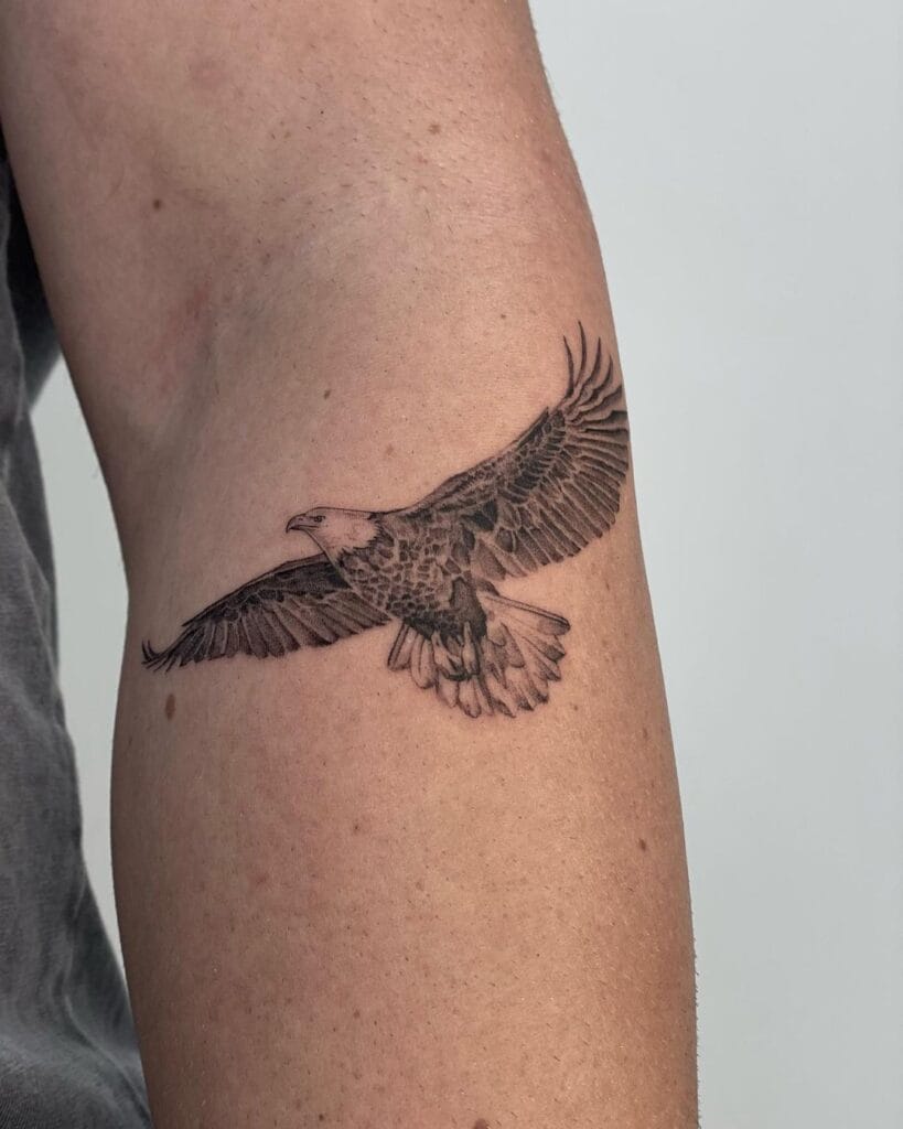 Eagle Tattoo on Hand