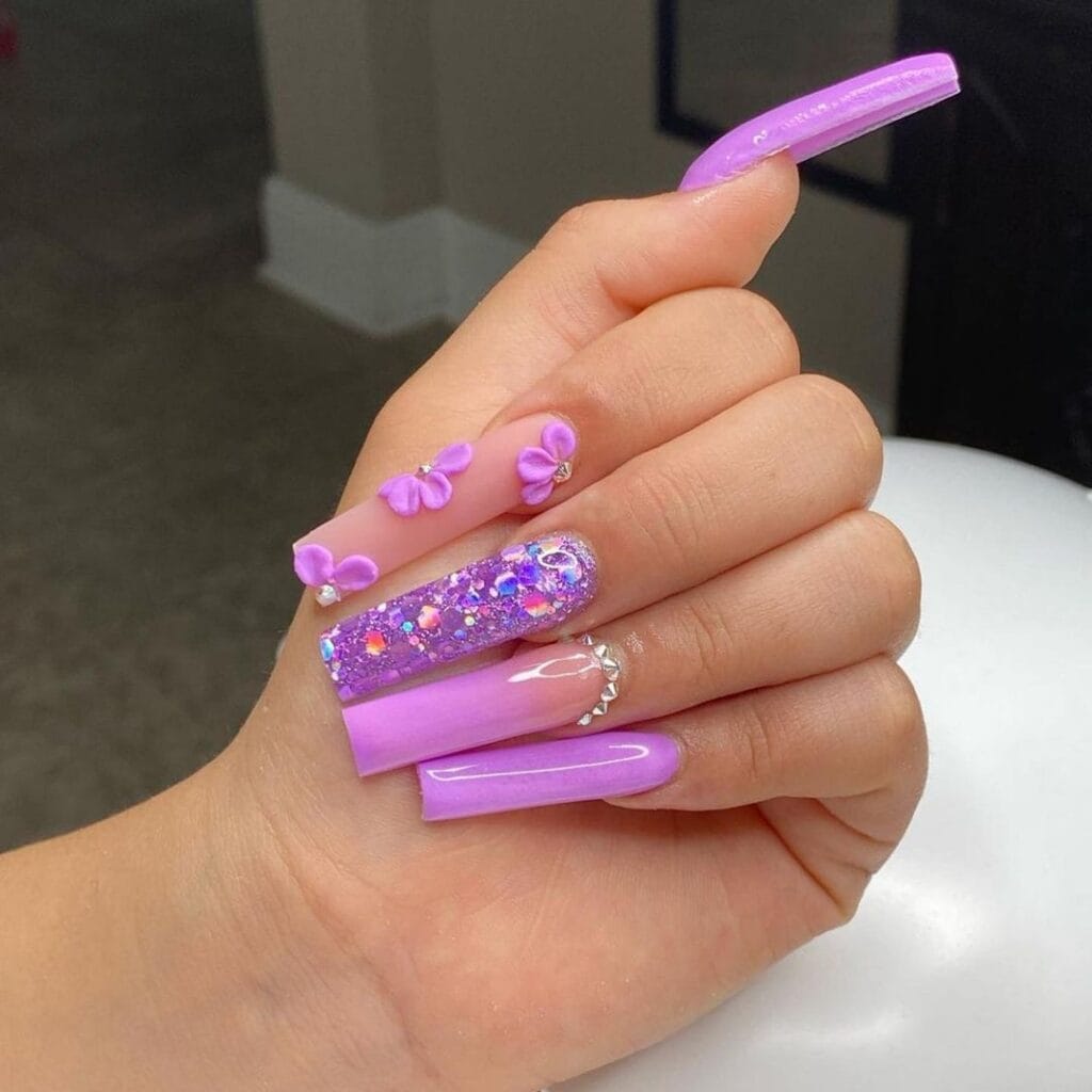 Light Purple Nail