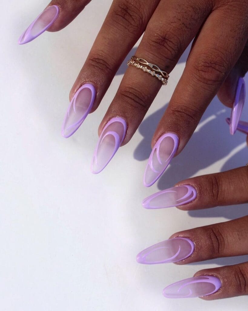 Light Purple Nail