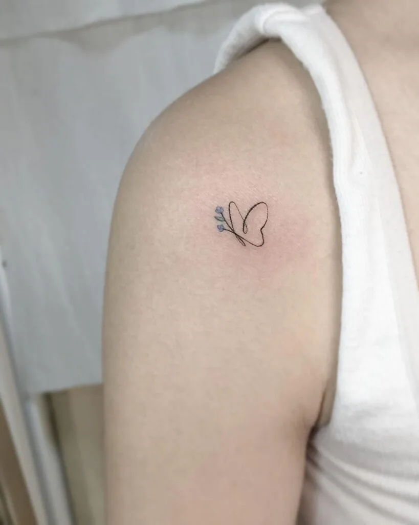 Butterfly Tattoo on Hand