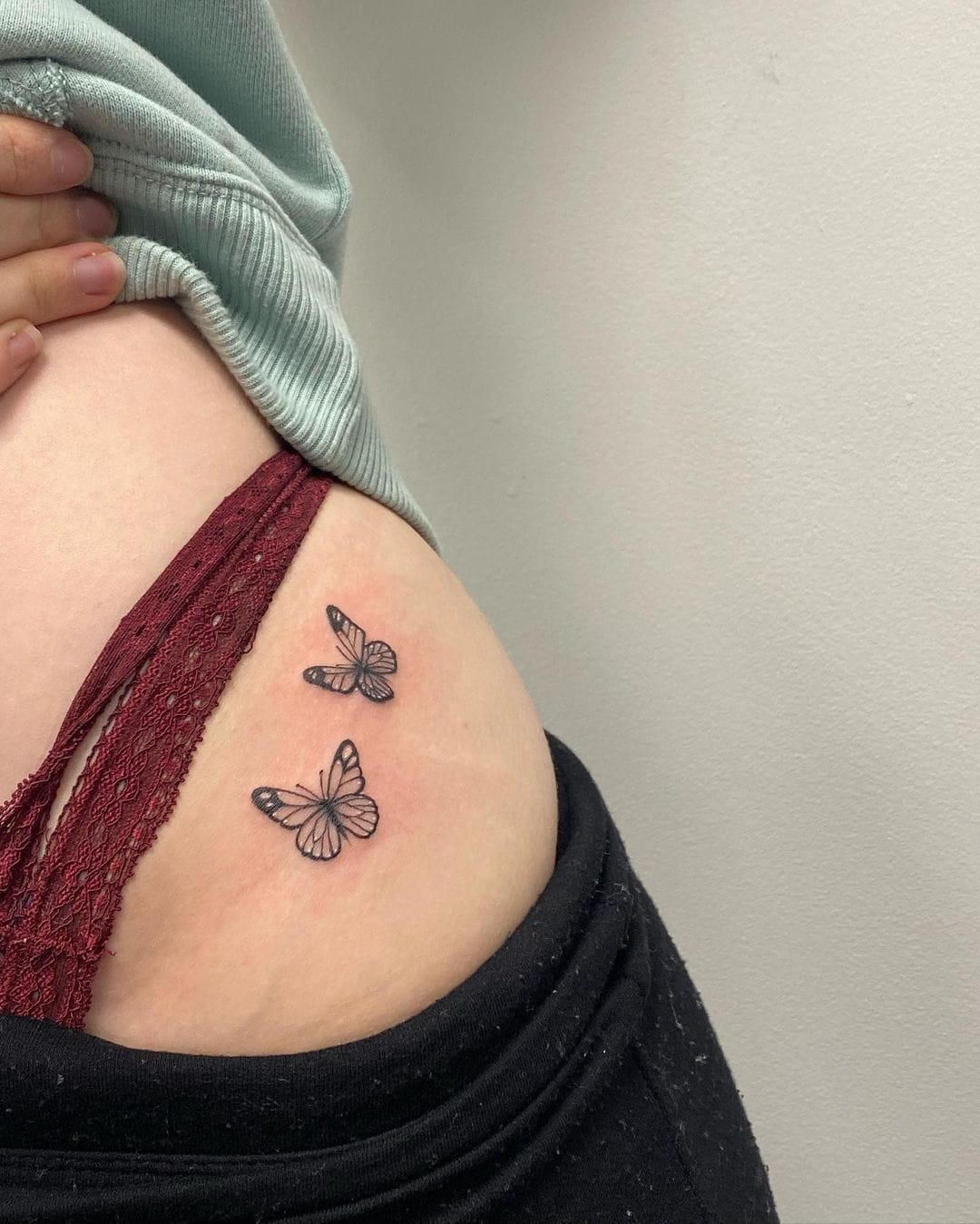 15+ Mesmerizing Hip Butterfly Tattoo Ideas for a Trendy Twist - WomenSew