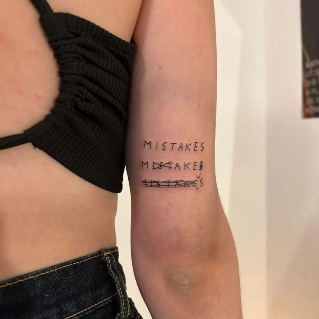 Quotes Mini Tattoo