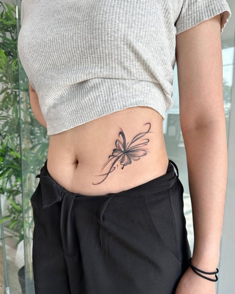 15+ Mesmerizing Hip Butterfly Tattoo Ideas for a Trendy Twist - WomenSew