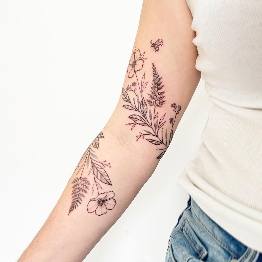 20 Captivating Wraparound Arm Tattoo Designs To Inspire Your Ink Womensew