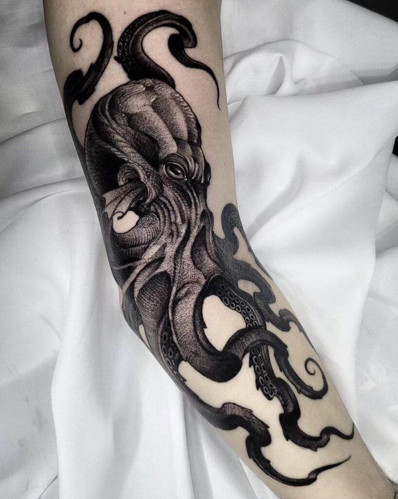 Octopus tattoo