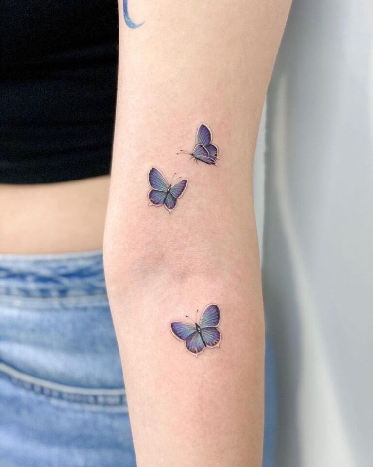 Discover 20+ Stunning Blue Butterfly Tattoo Ideas for Your Next Ink ...