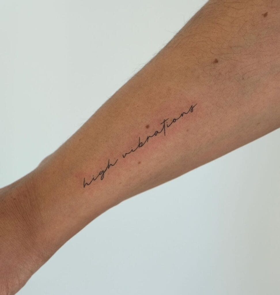 Script Tattoo