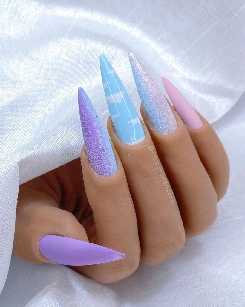 Light Purple Nail