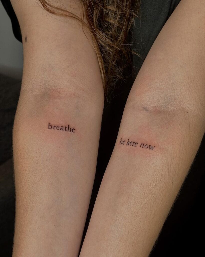 Quotes Mini Tattoo