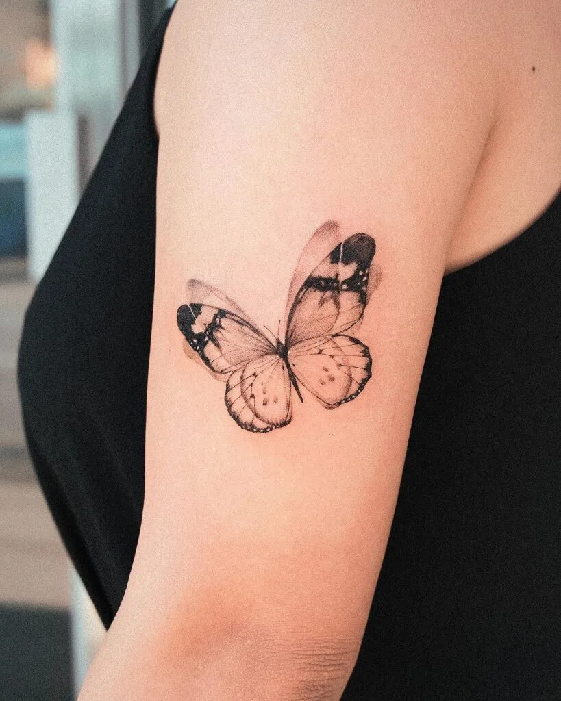 Butterfly Tattoo on Hand
