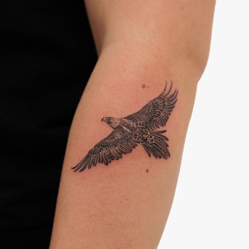 Eagle Tattoo on Hand