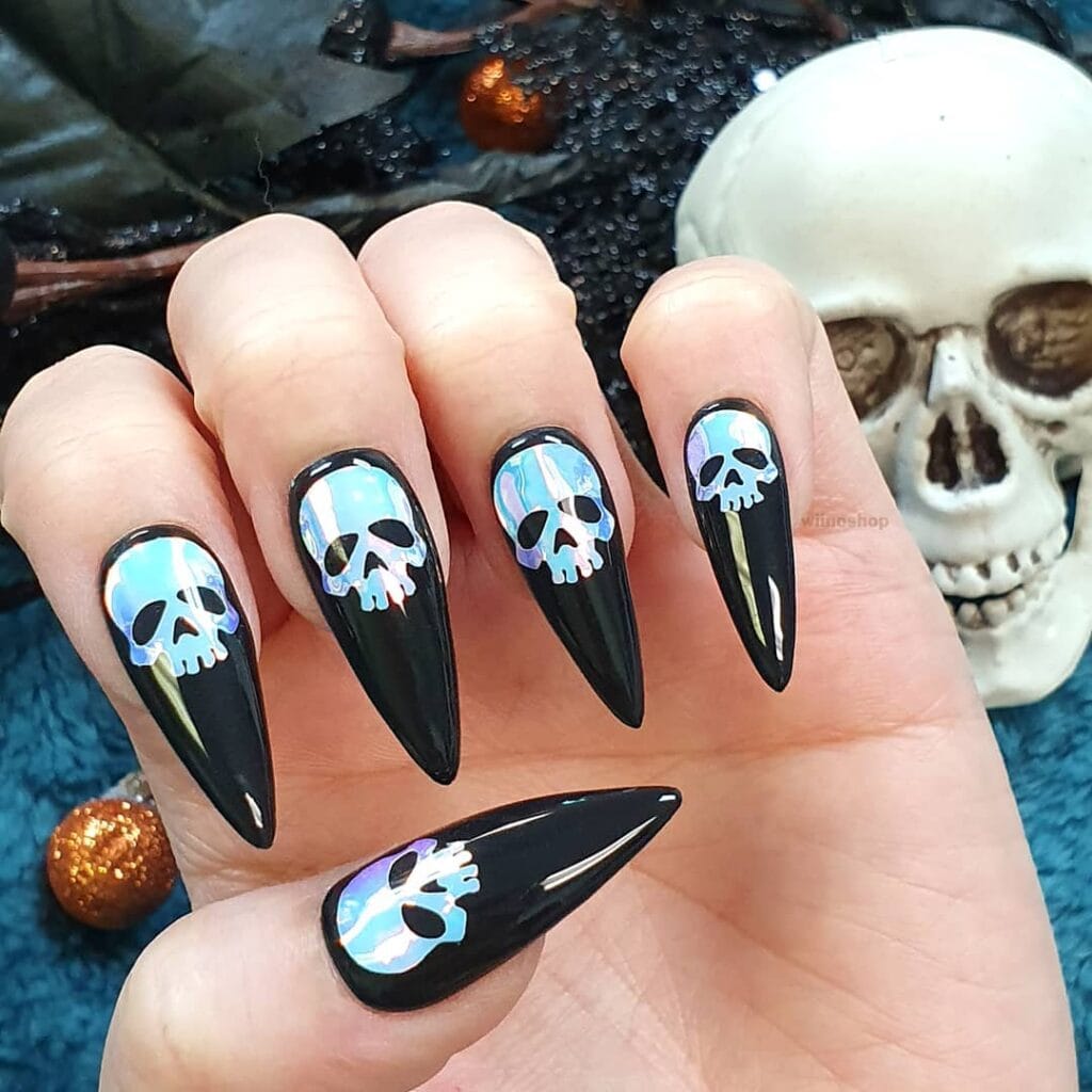 Skull Nail Designs