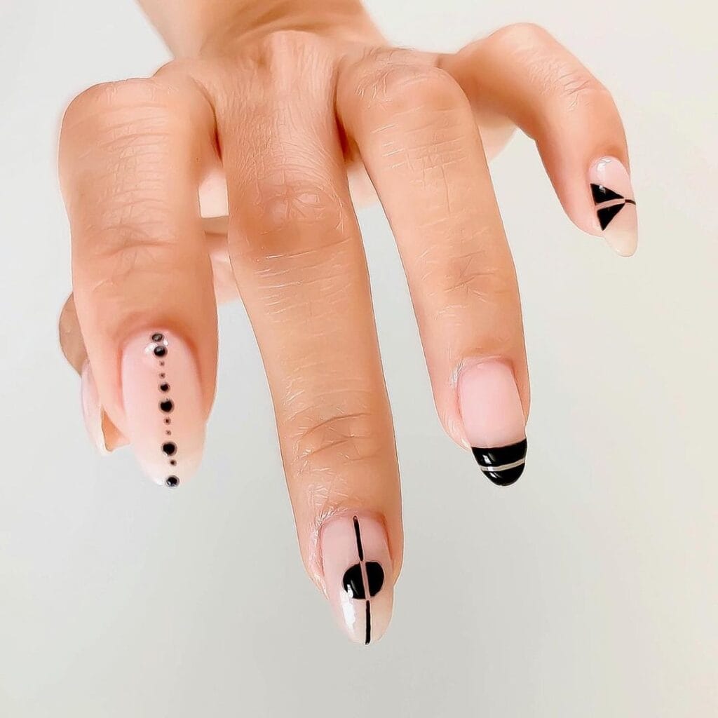 Negative Space Nail