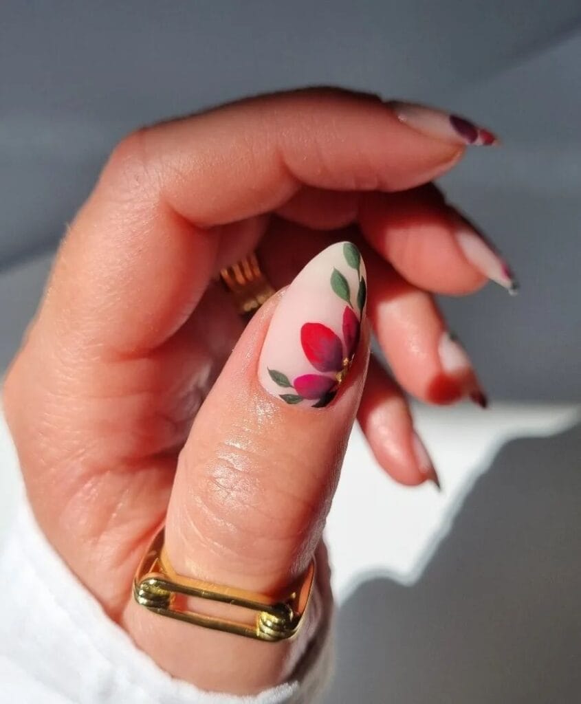 Floral Nail