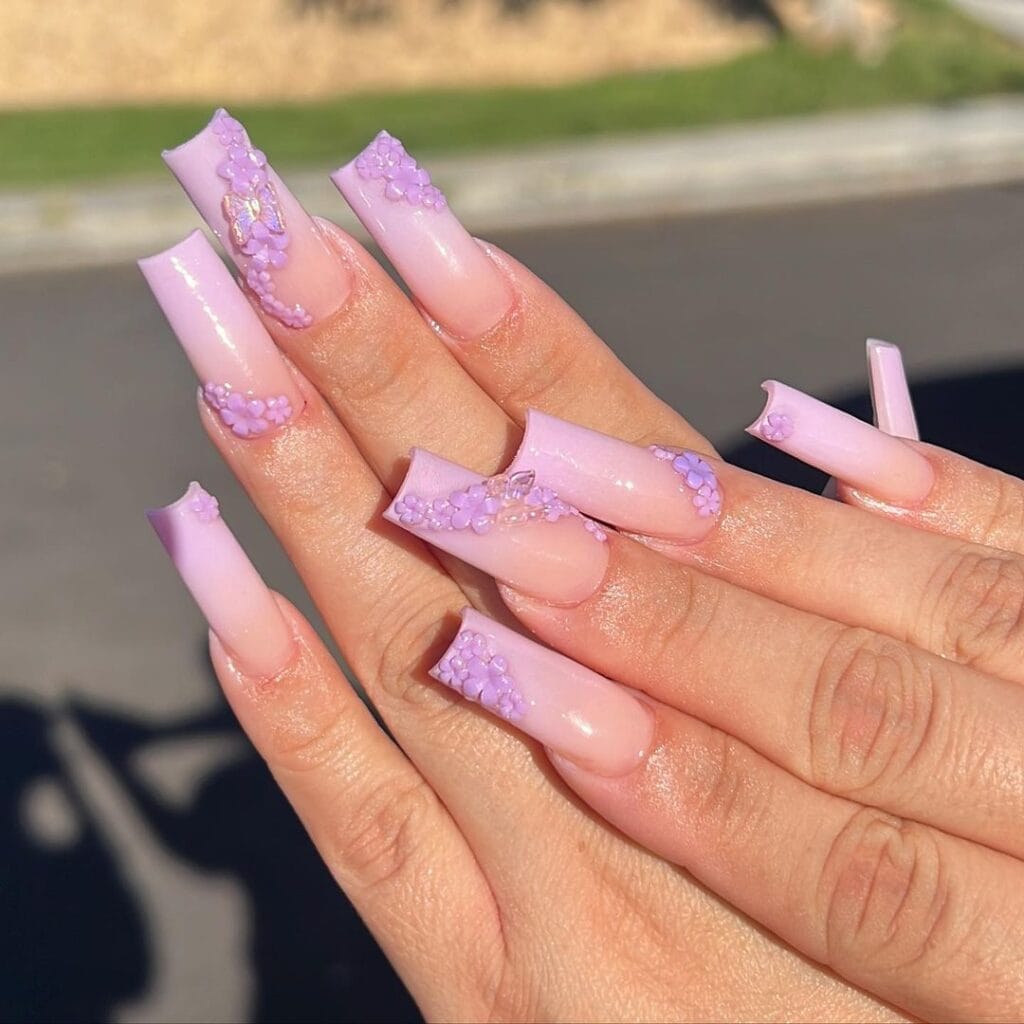 Light Purple Nail