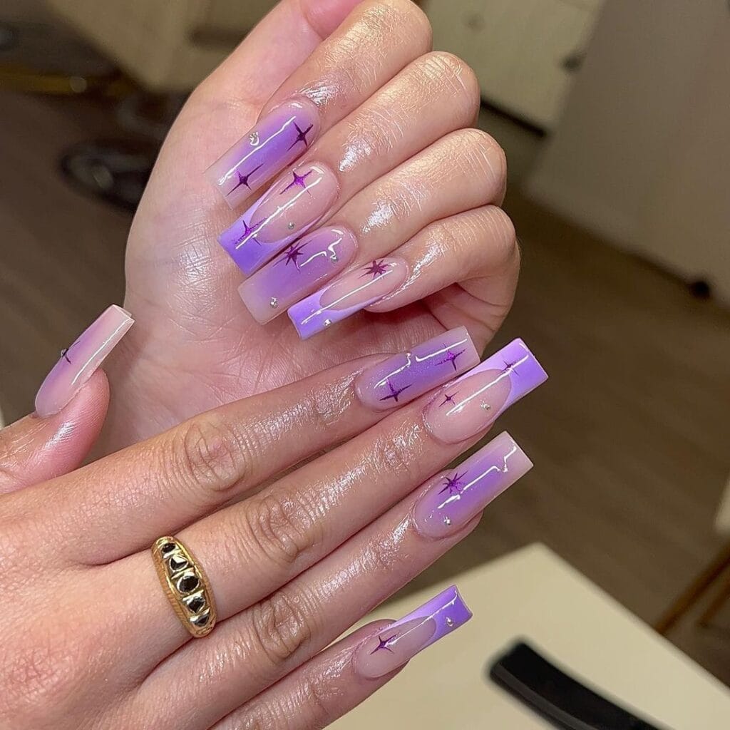 Light Purple Nail