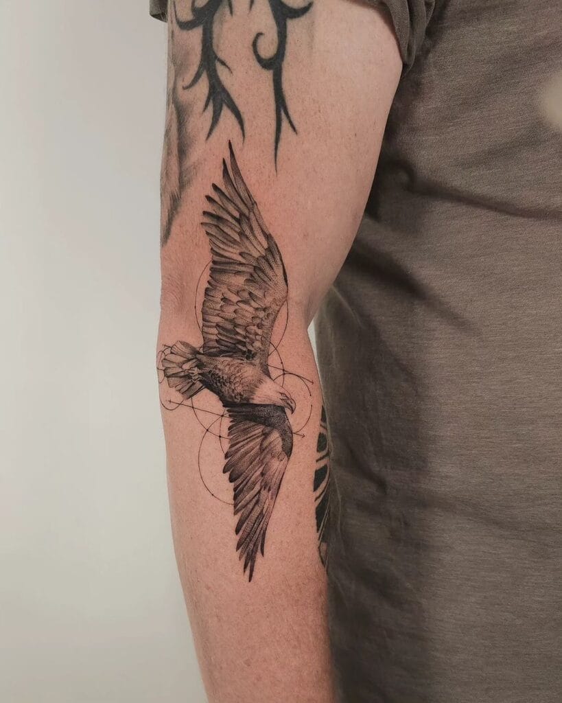 Eagle Tattoo on Hand