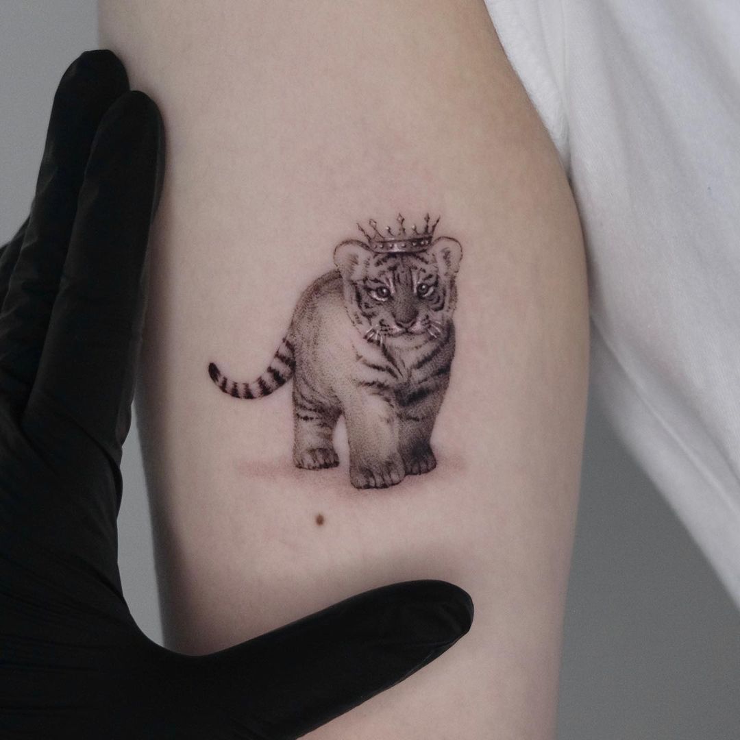 Over 20 Dazzling Tiger Tattoo Design Ideas - WomenSew